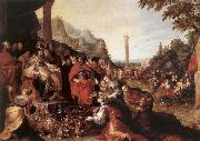 FRANCKEN, Ambrosius Worship of the Golden Calf dj France oil painting reproduction
